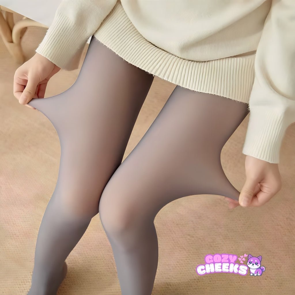 Translucent Fleece Lined Tights